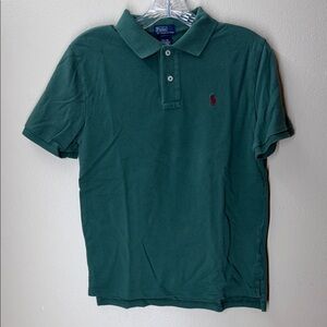 Polo by Ralph Lauren Green Polo with Red Pony